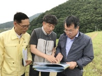 정승 한국농어촌공사 사장, 광양 백운제 현장방문