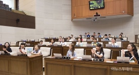 용인시의회 , 초등생 110여명 청소년 지방자치교육 참여