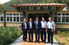 배수문 경기도의원,  강원도 삼척 미로정원 현장방문