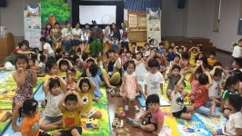 용인중앙도서관, 어린이 그림동화 상영회 열어