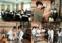 성결대, 정심여자정보산업학교 학생 초청 바리스타 현장체험학습 진행