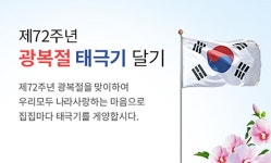 성남시, 시민 나라사랑 태극기 달기 운동 전개