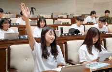 용인시의회, 청소년 지방자치교육 학생들 관심 커져
