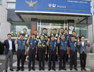 [포토] 강원경찰청장, 원주경찰서 중앙지구대 방문 격려