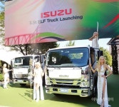 [포토] 큐로모터스, 이스즈 중형 트럭 엘프 출시