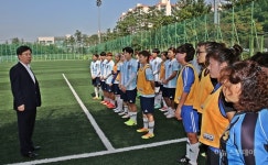 수원시시설관리공단, 시민과 함께하는 축구클리닉