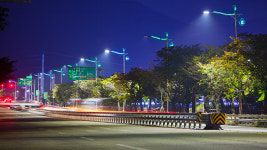 양구군, 郡 상징 디자인 LED가로등 전면 교체