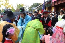 [포토] 강릉 청춘경로회 재현 행사