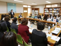 정찬민 용인시장, 언동초교서 스쿨미팅’