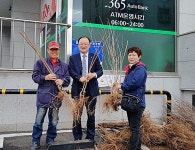 회덕농협, 조합원·고객에게 묘목공급