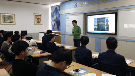 웅지세무대학교, 공주영명고 회계세무 분야 직업 설명회 개최