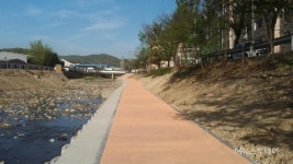 용인시, 금어천변에 1.2km 산책로 완성