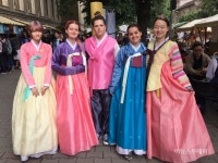 수원시국제교류센터, 루마니아에 한국전통공예 선보여