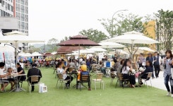 e편한세상 용인 한숲시티 예비입주자 방문 행사