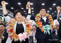 동해시장 선거 무소속 심규언 후보 '재선 성공'