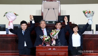 경기도의회  의장 후보에 송한준 의원 당선