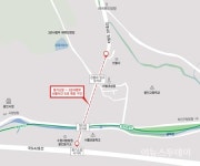 용인시, 등기소앞~선봉사간 도로 확장 준공