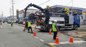여주시, 장마철 대비 ‘하수관로 준설공사’ 완료