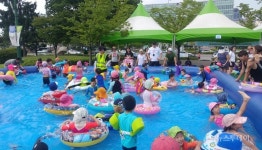 수원시, 올림픽공원·행궁광장 무료 물놀이장 개장