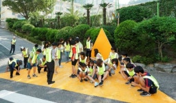 한국쉘-초록우산재단, 아동 안전 위한 옐로카펫 설치