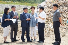 용인시의회 경제환경위, 생활폐기물 처리시설 현장방문