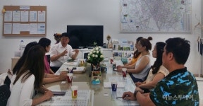경기도의회 수원상담소, 안룡초 체육관 관련 간담회