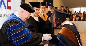 우송대, 2018년 8월 학위수여식