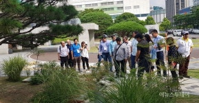 7개국 환경정책 관계자에 스마트 레인시티 수원 소개