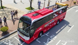 “오픈탑 투어버스타고 원주 야경투어 하세요”