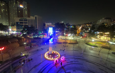 안양시, 중앙공원·삼덕공원에 야간 경관조명 설치...내년 2월까지 운영