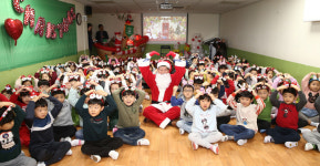 박승원 광명시장, '시립철산누리어린이집 크리스마스 행사' 참석