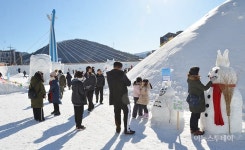 [포토] 대관령눈꽃축제 즐겨요
