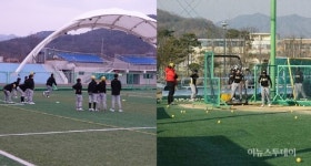곡성 대황강체육공원, 야구 꿈나무 열기 후끈