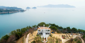 상족암군립공원, 따스한 봄날 커피 한잔 어때요?
