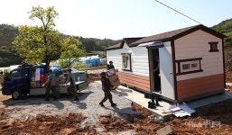 동해 이재민 임시조립주택 입주