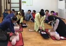 장성군, 경로당 40곳에 자동 심장충격기 지원