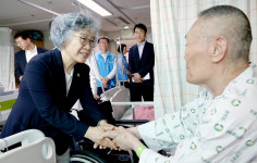 [포토] 광주보훈병원 찾은 박은정 국민권익위원장