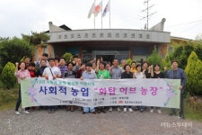 나주시, 세지화탑마을 허브농장 본격 운영