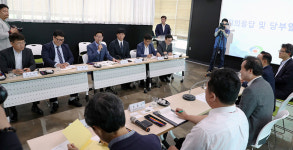 이낙연 총리, 천안SB플라자 방문