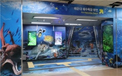 부산교통공사, 도시철도 2호선 해운대역에 아쿠아 테마역사 조성