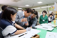 백군기 용인시장, 성만원서 근로장애인 애로사항 청취
