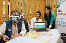 KT, 재향군인의 날 맞아 전국 3개 보훈병원서  VR 버킷리스트 행사