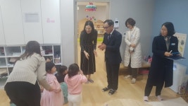 서정두 의창구청장, 신규 개소 국공립어린이집 방문