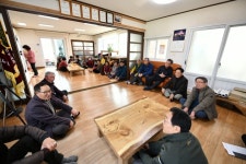 [포토] 김철수 속초시장, 관내 경로당 방문