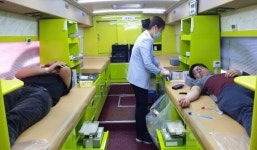 광산구시설관리공단, 코로나 19 혈액 부족 해결 단체 헌혈