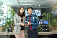장흥군청 여성 공무원, 제1호 시민경찰로 선정 화제