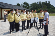 [포토] 동해시의회, 피서철 관내 관광지  현장방문