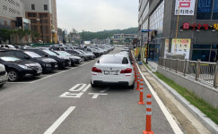고양시, 삼송역 환승주차장 내 이중주차 및 쓰레기 투기 근절할 것