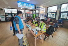 전남도, 코로나19 태풍 대비 교통 공사 현장 점검