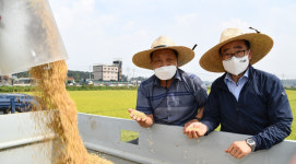 경기농협, 수확기 미곡종합처리장 현장경영 실시